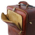 TL Voyager - 4 Wheels vertical leather trolley